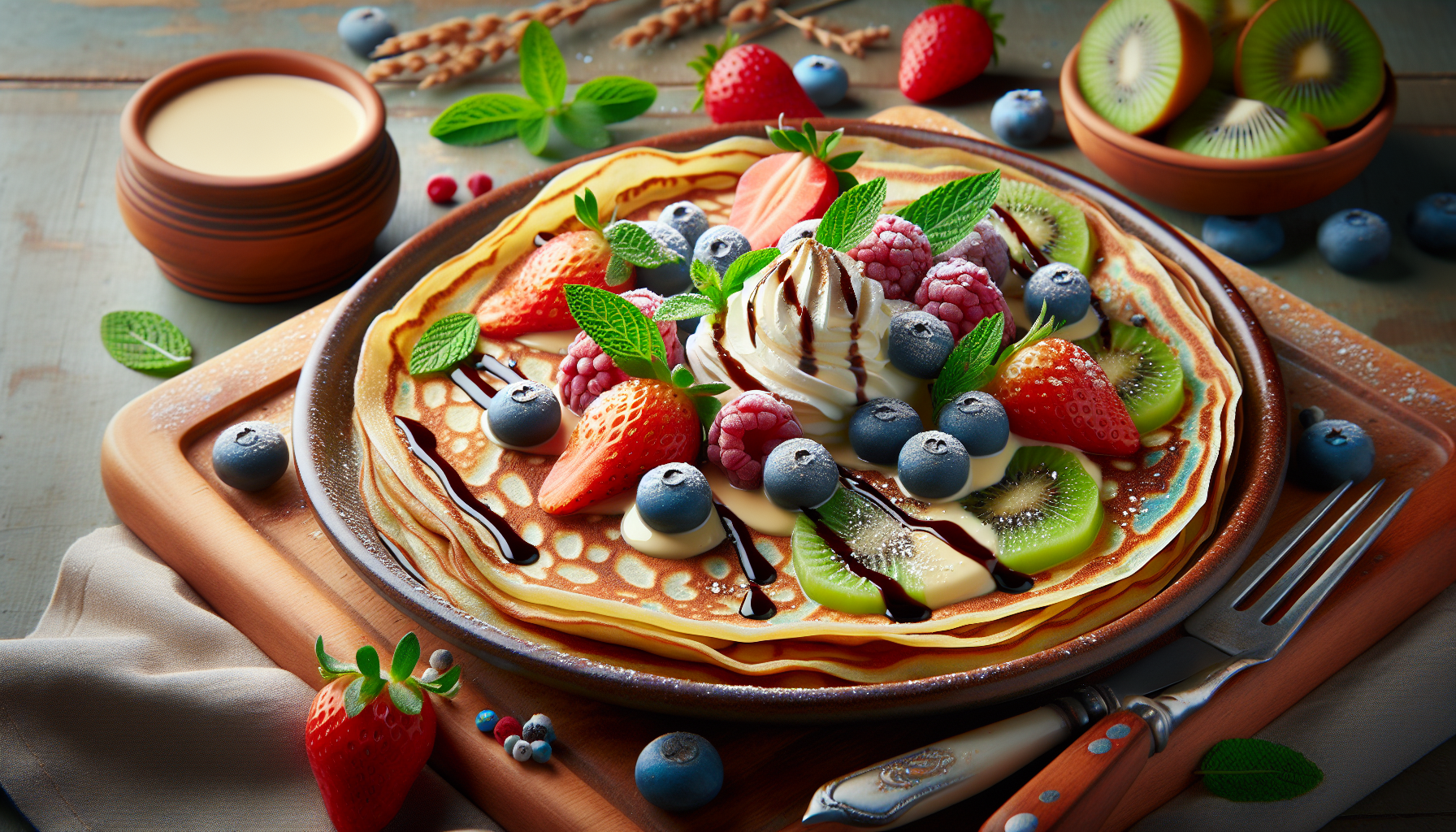 crepes ricetta per 2 persone